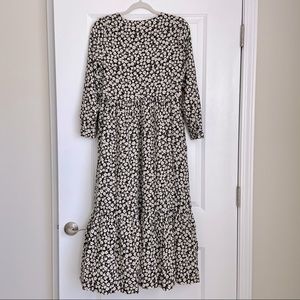 Floral Print Midi Dress